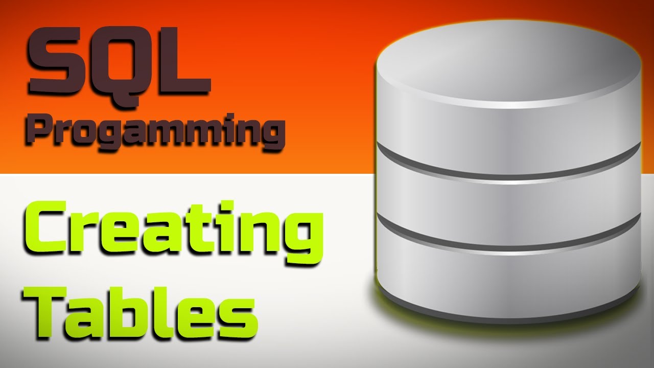 Basic Sql Create A Table Using Sql Create Table Statement Sql Programming The Code Teacher