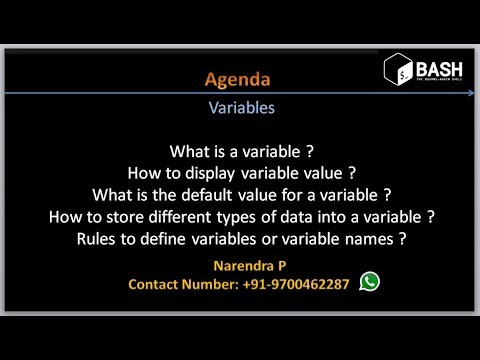 Complete Shell Scripting Tutorials | Introduction to variables – The ...