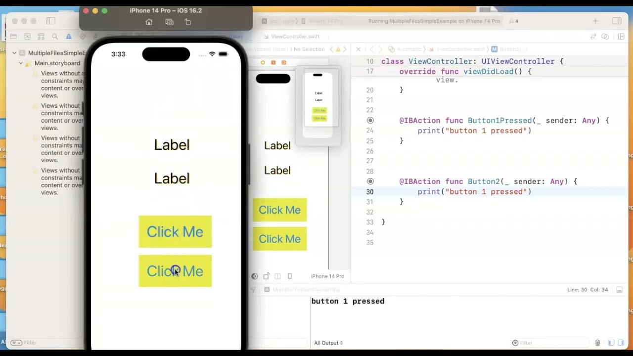 collection view swift using storyboard